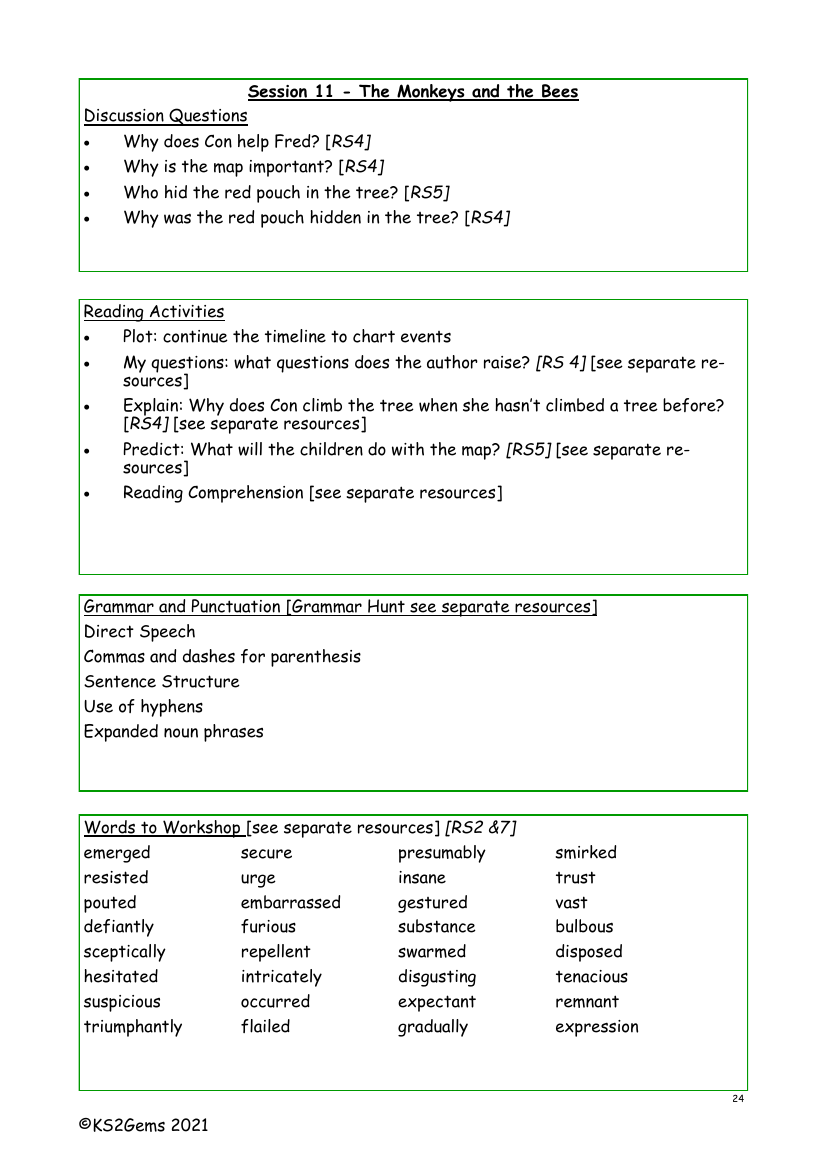 The Explorer - Session 11 - Worksheet