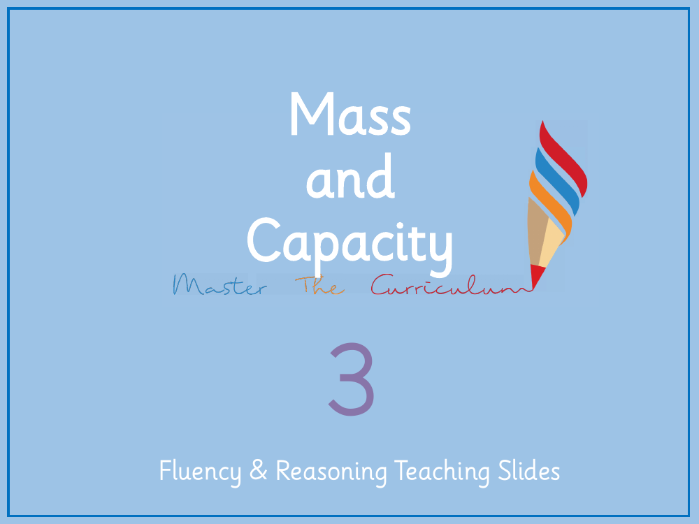 Mass and capacity - Compare mass 2 - Presentation