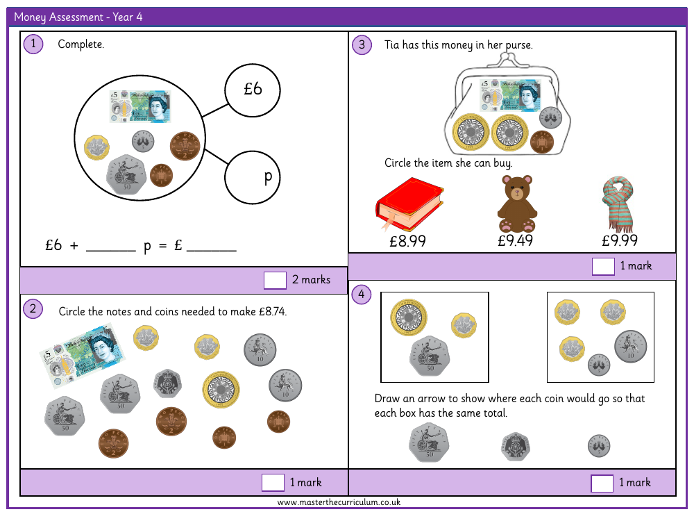 Money - Assessment