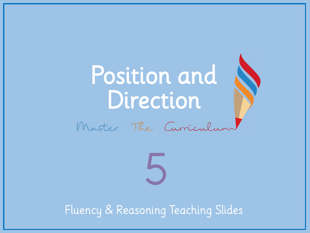 Position and Direction - Reflection with Co-Ordinates - Presentation