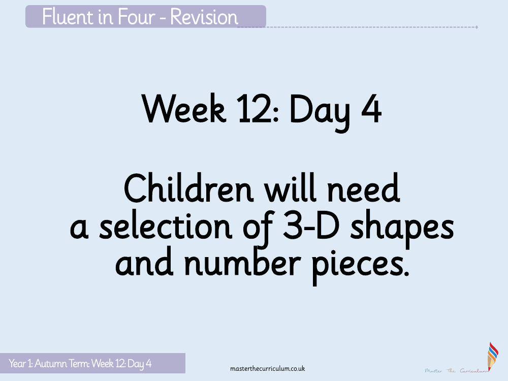 Place Value within 20 - Order numbers - Starter