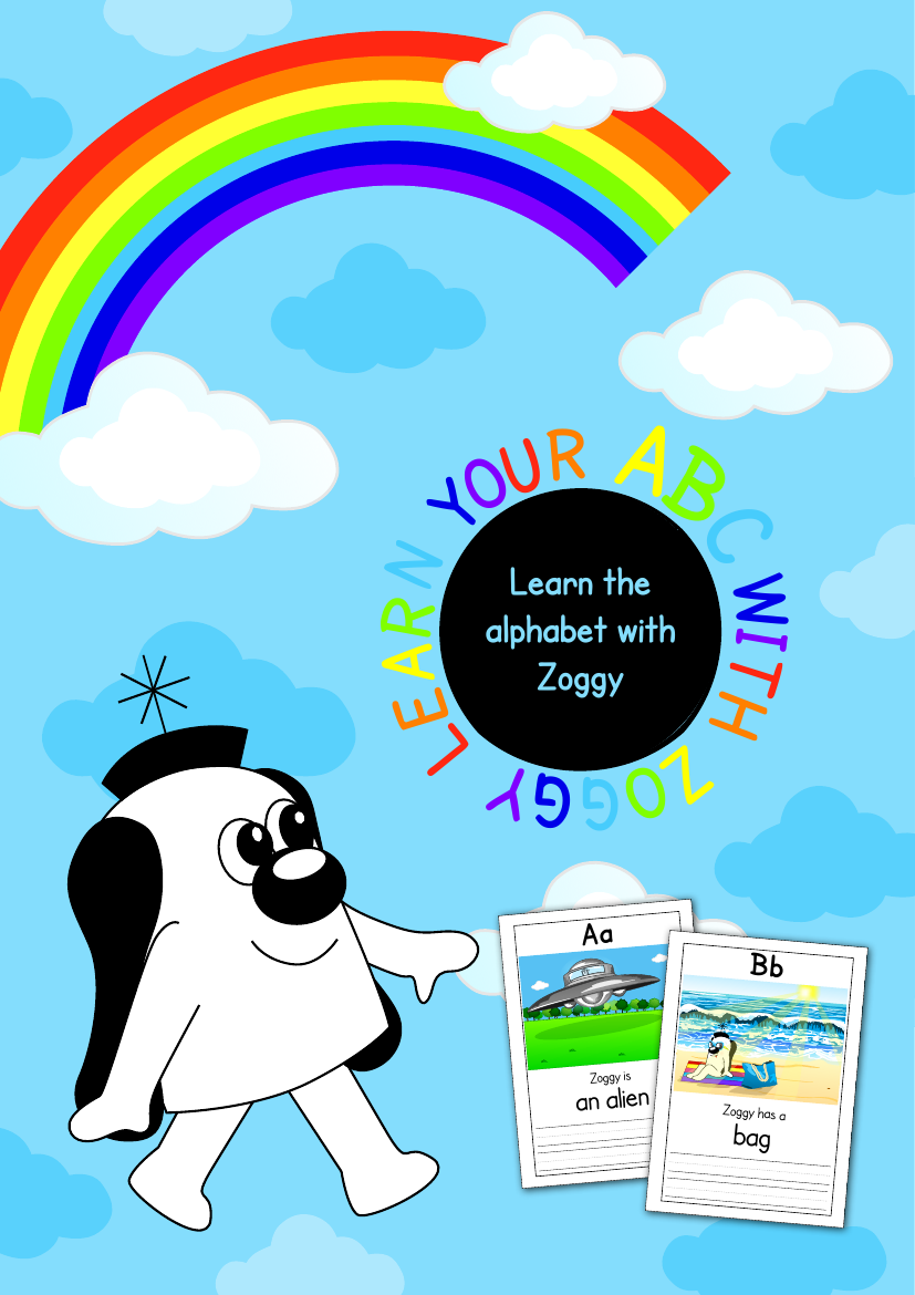 Learn The Aphabet With Zoggy (4-7 years) - Activity Pack