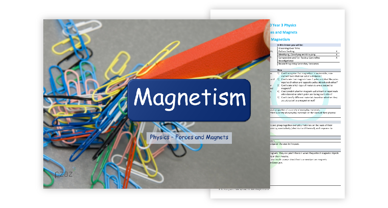 Magnetism - Teacher Explanation | Science Year 3