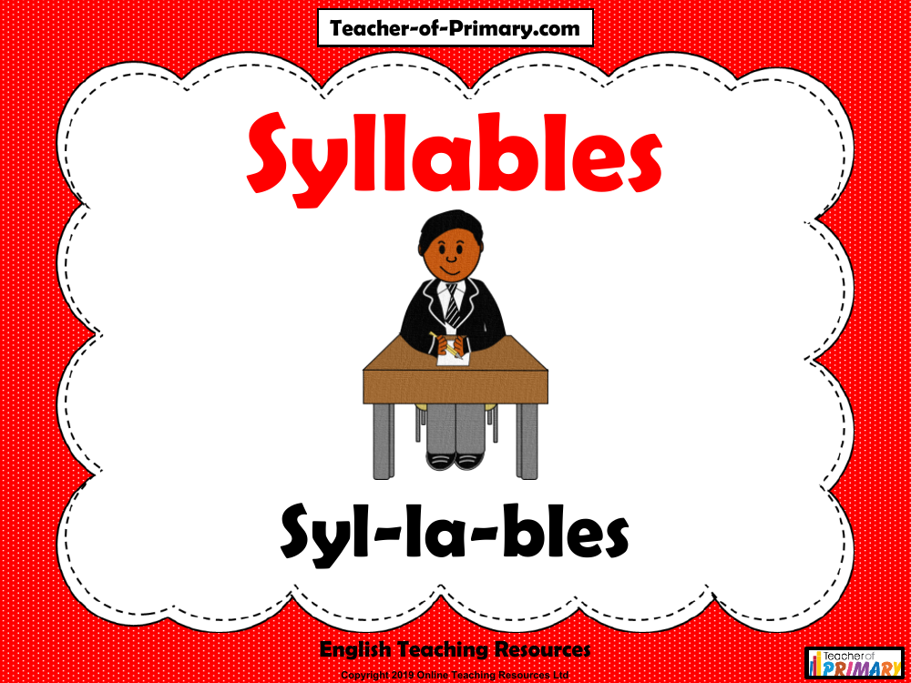 Syllables - PowerPoint