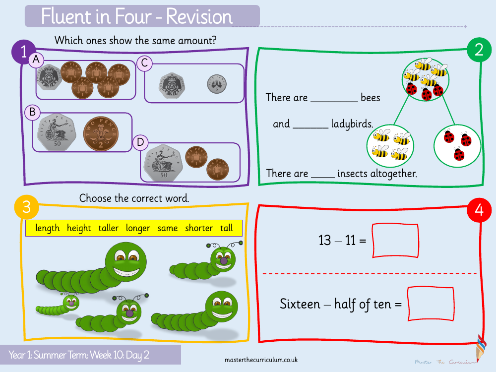 Money - Recognising notes - Starter