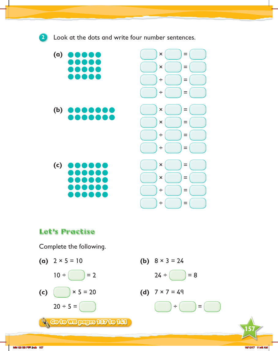 Practice, Division and multiplication