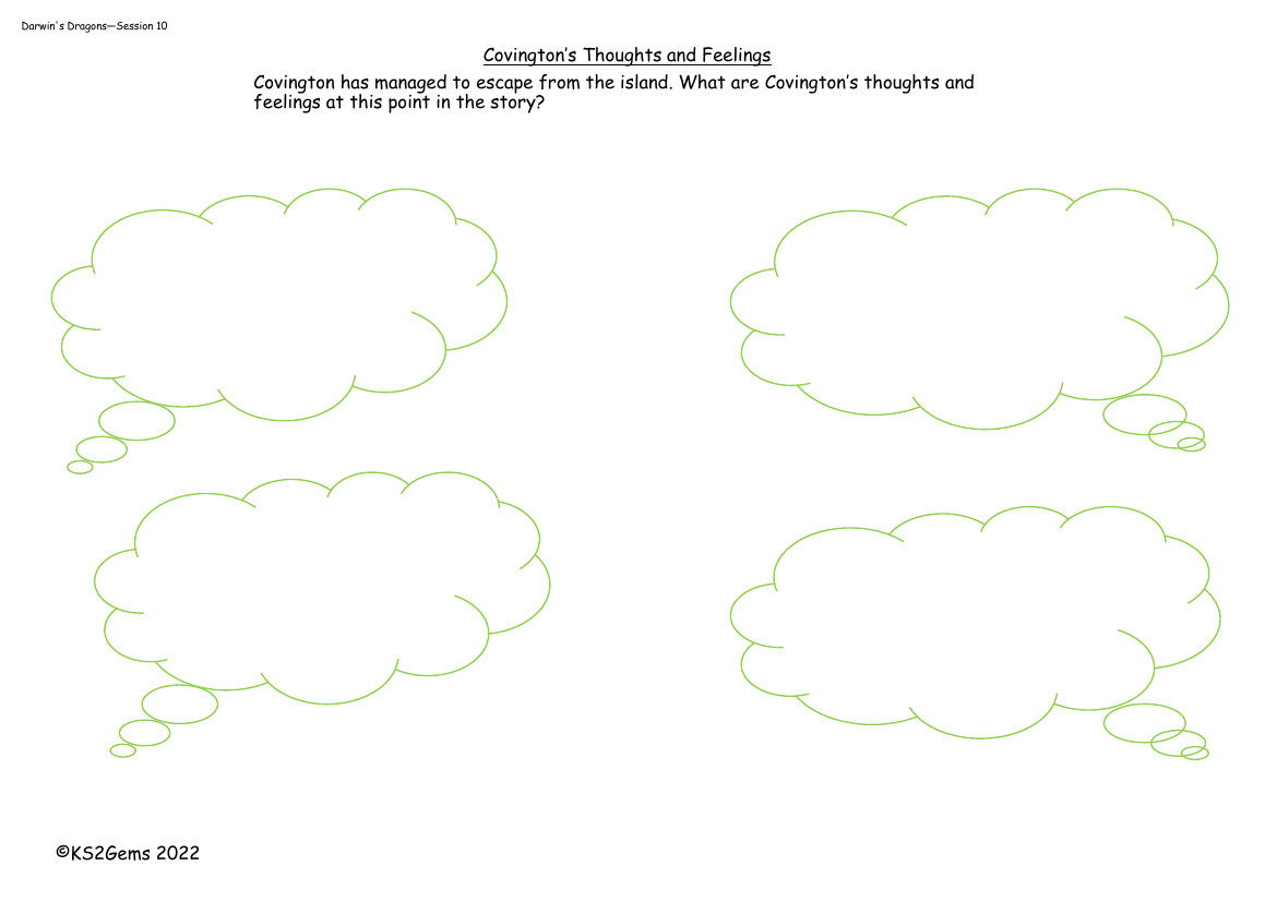 Darwin's Dragons - Session 10 - Covington's Thoughts and Feelings