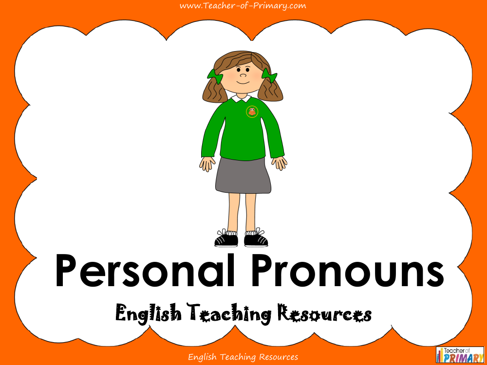 Personal Pronouns - PowerPoint