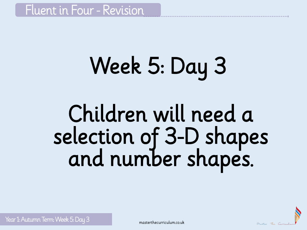 Addition and subtraction within 10 - Parts and wholes groups of objects - Starter