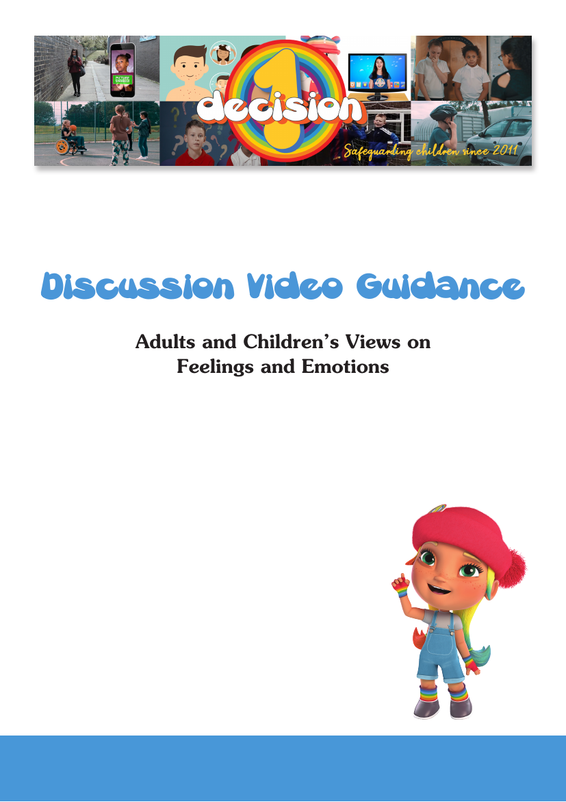 Feelings and Emotions - Video Discussion Guidance
