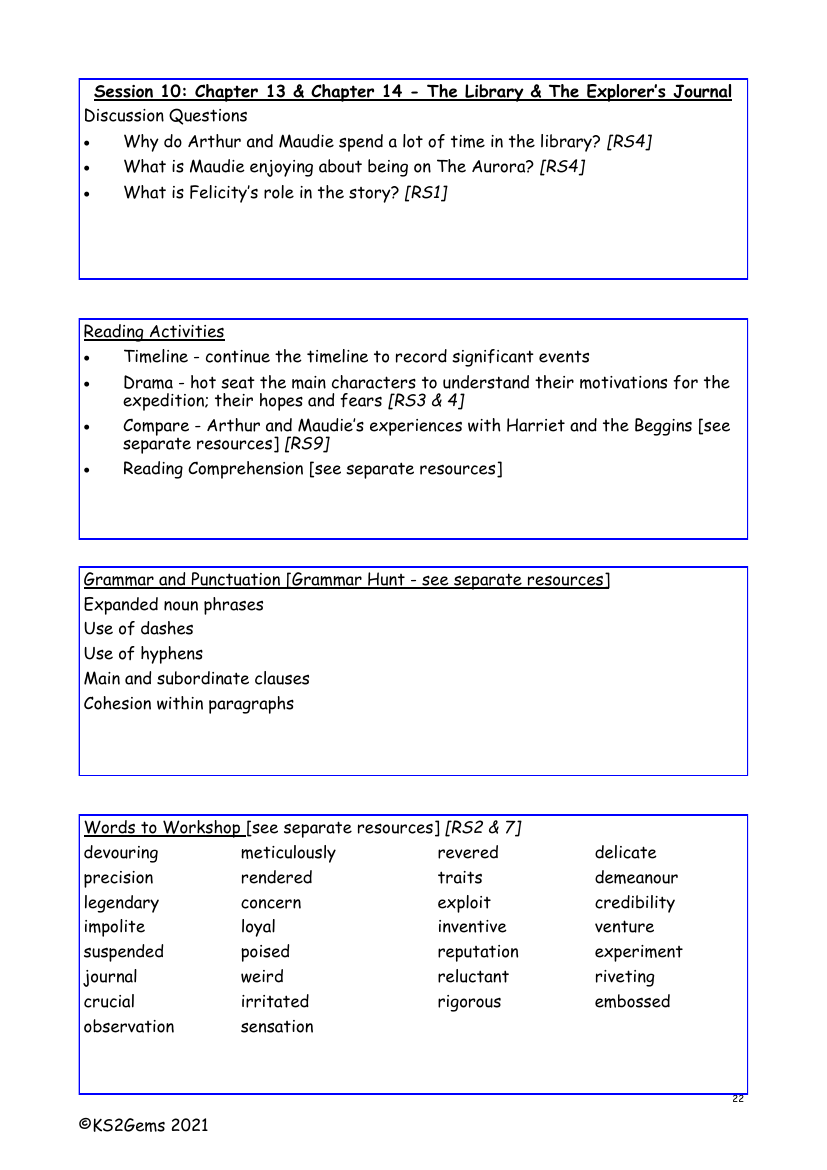 Brightstorm - Session 10 - Chapter 13 & 14 - Worksheet