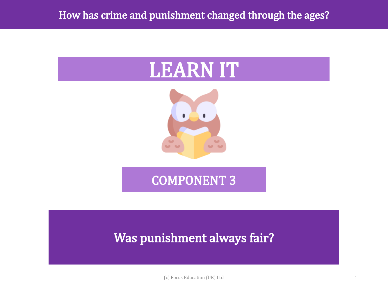 Was punishment always fair? - Presentation
