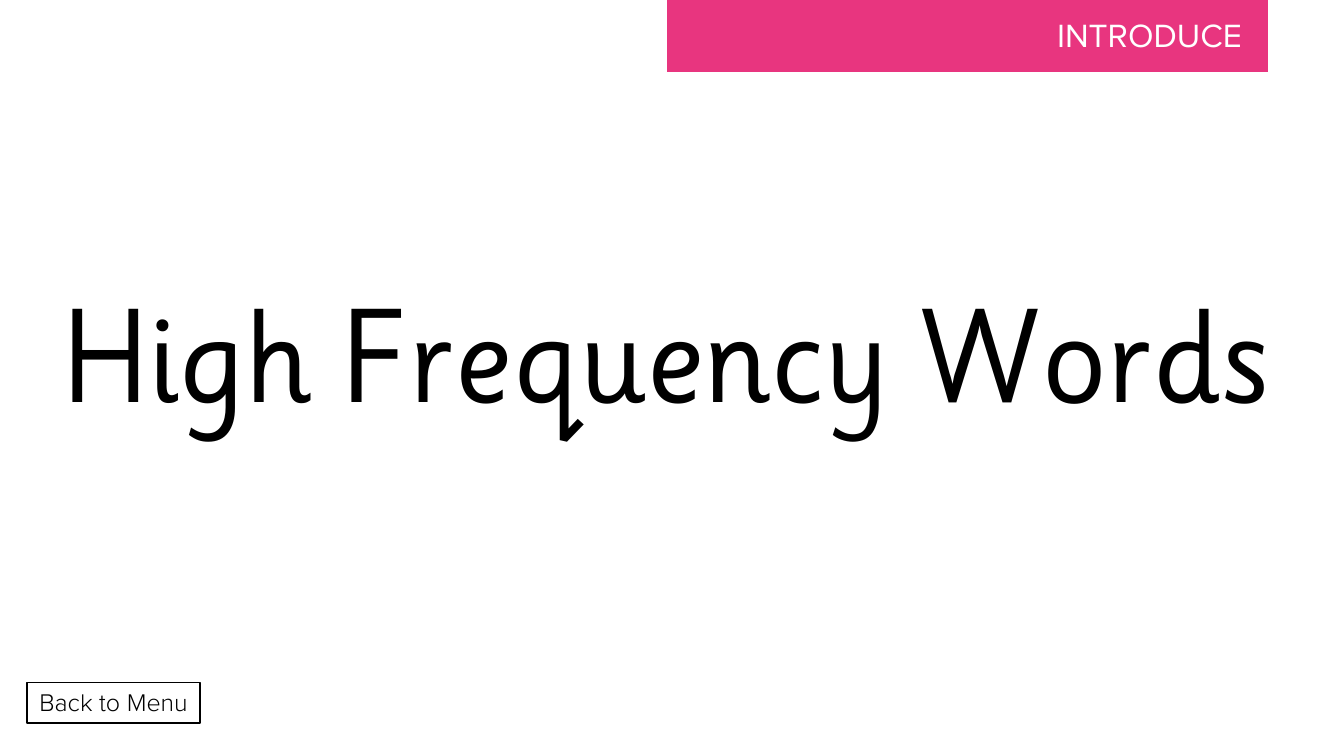 Week 15, lesson 5 High Frequency Words (were,go,little,as,no) - Phonics Phase 5, unit 2 - Presentation