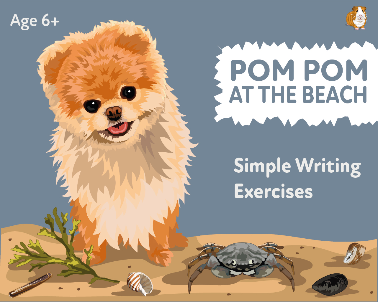 ‘Pom Pom At The Beach’ A Fun Writing And Drawing Activity (4 years +) - Teacher Notes