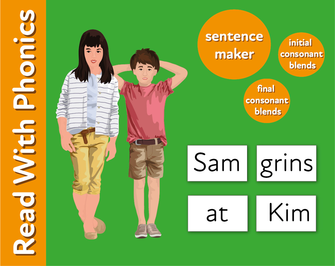 Use Sentence Maker To Reinforce Initial & Final Consonant Blends (3 years +) - Teacher Notes