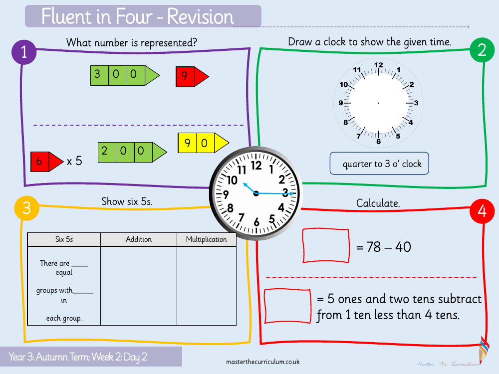 Place value - 100s, 10s and 1s 2 - Starter