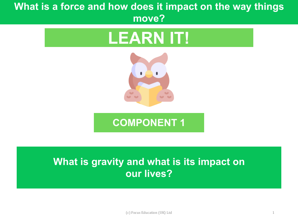 What is gravity and what is its impact upon our lives? - presentation