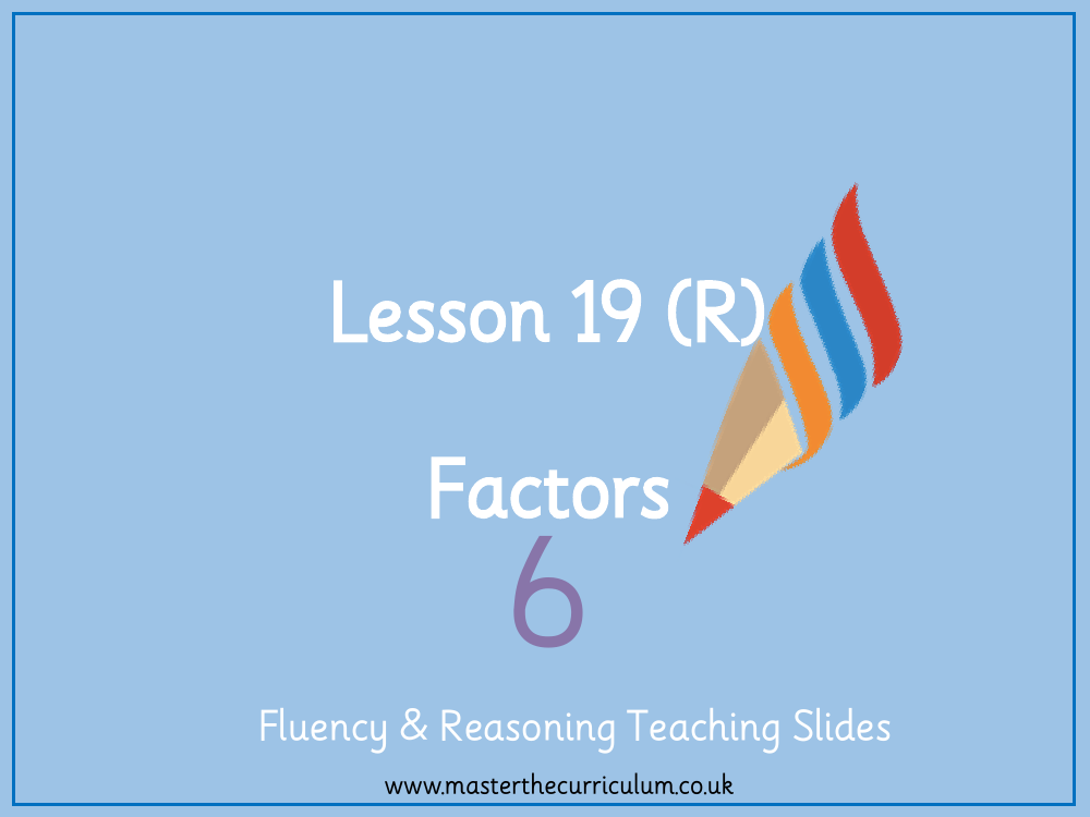 Addition, Subtraction, Multiplication and Division - Factors - Presentation