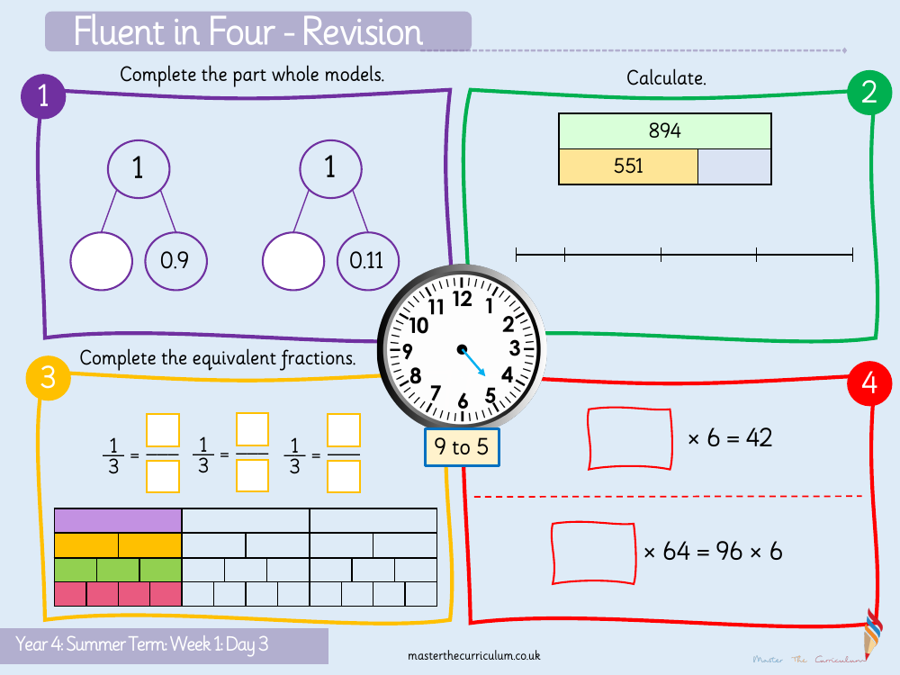 Decimals - Writing Decimals Numbers - Starter