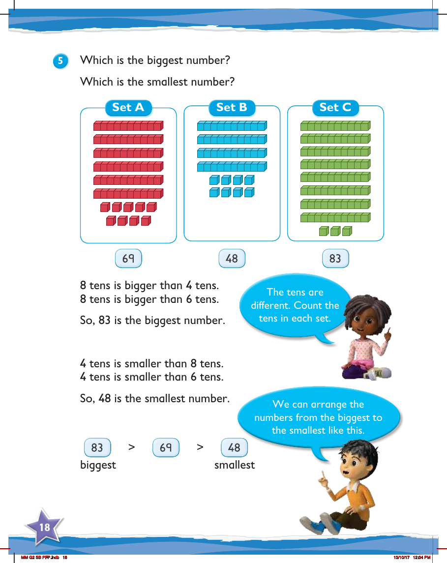 Learn together, Comparing and ordering numbers to 100 (4)