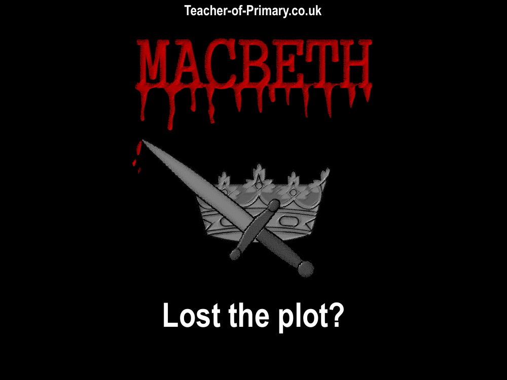 Macbeth - Lesson 22 - Lost the Plot PowerPoint