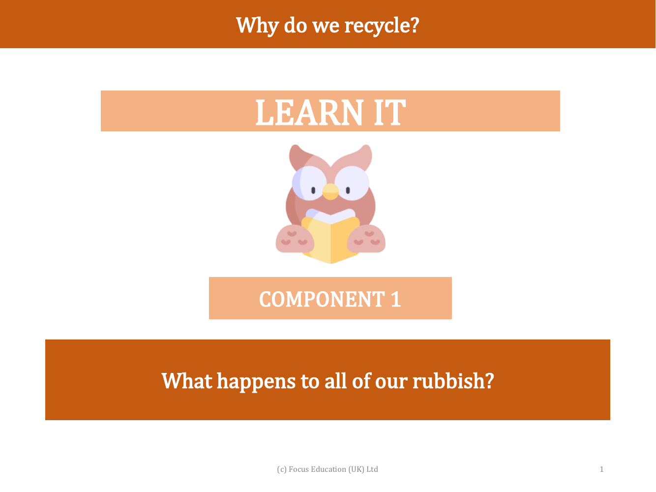 What happens to all of our rubbish? - Presentation
