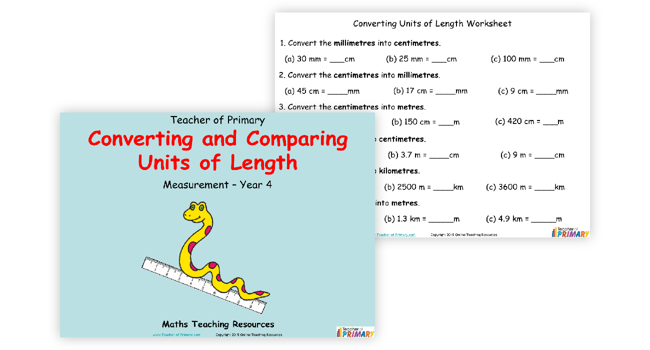 Converting and Comparing Units of Length
