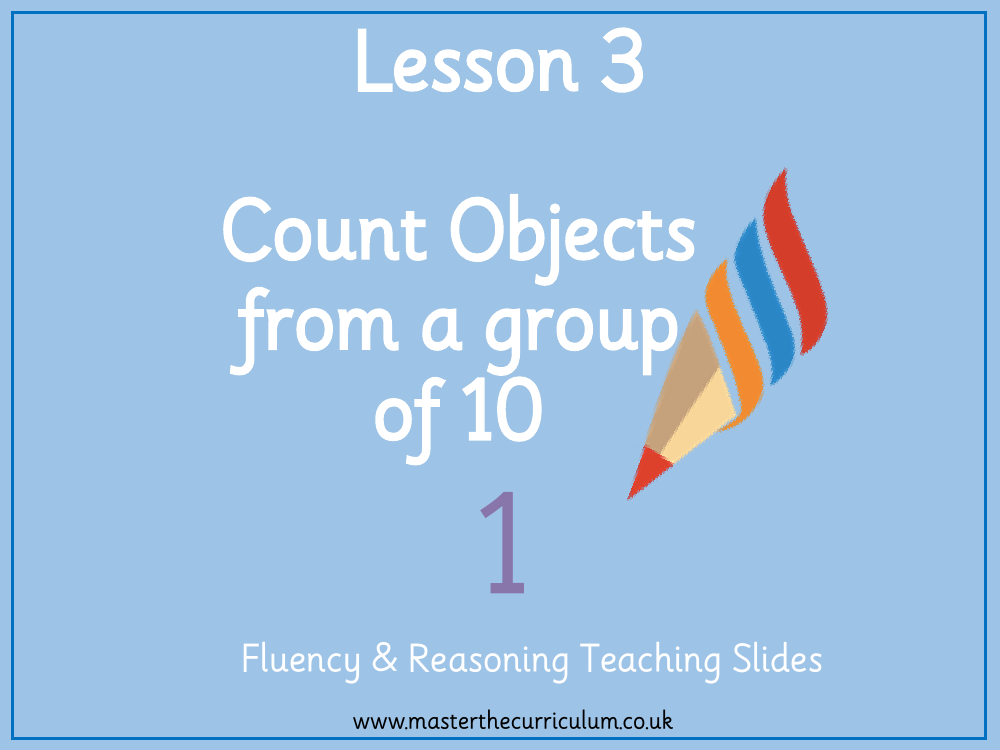 Place value within 10 - Counting from a group - Presentation