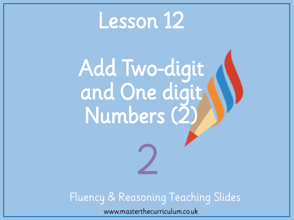 Addition and subtraction - Add two-digit and one-digit numbers 2 - Presentation