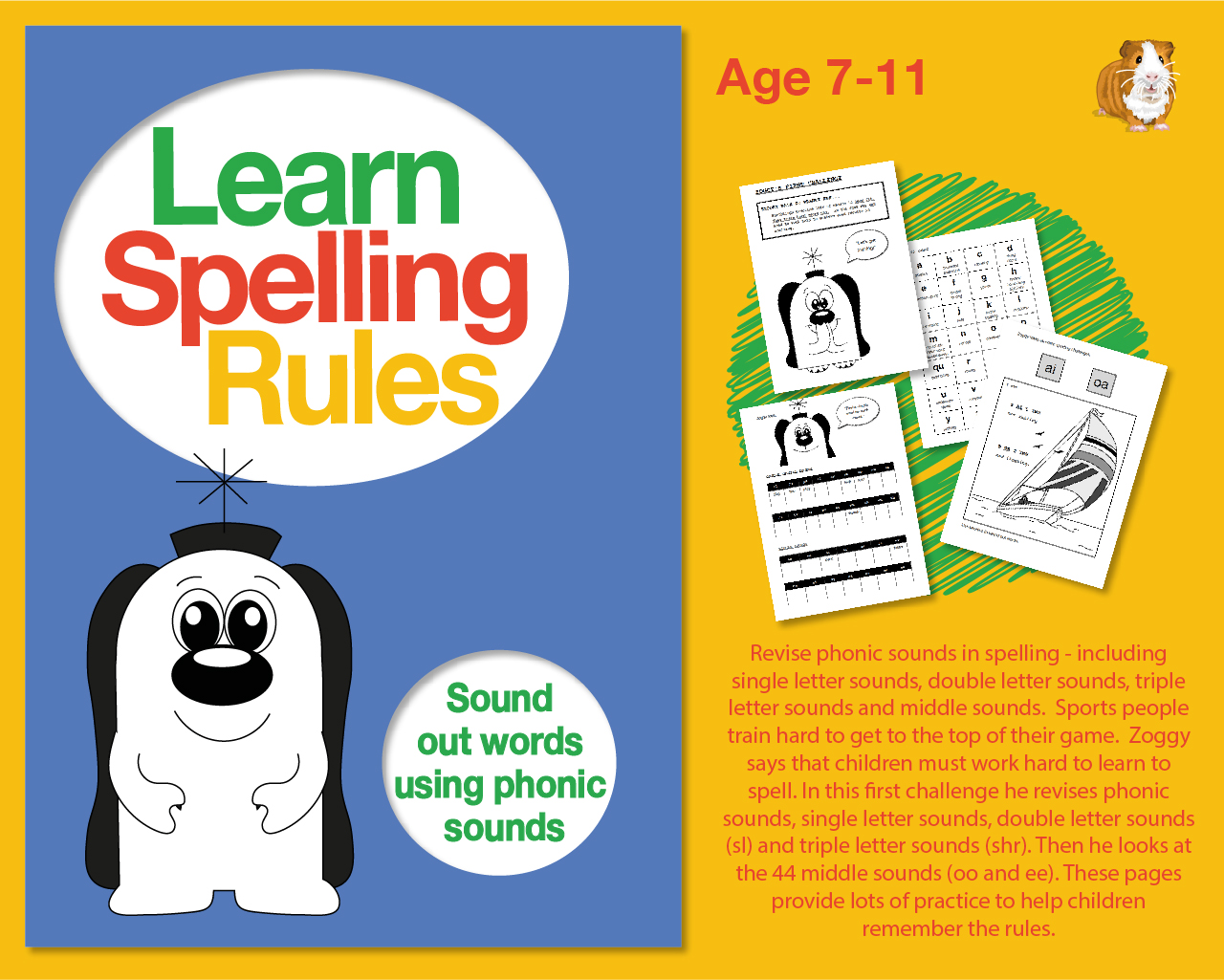 Learn Spelling Rules Challenge 1: Sound Out Words Using Phonic Sounds (7-11 years) - Teacher Notes