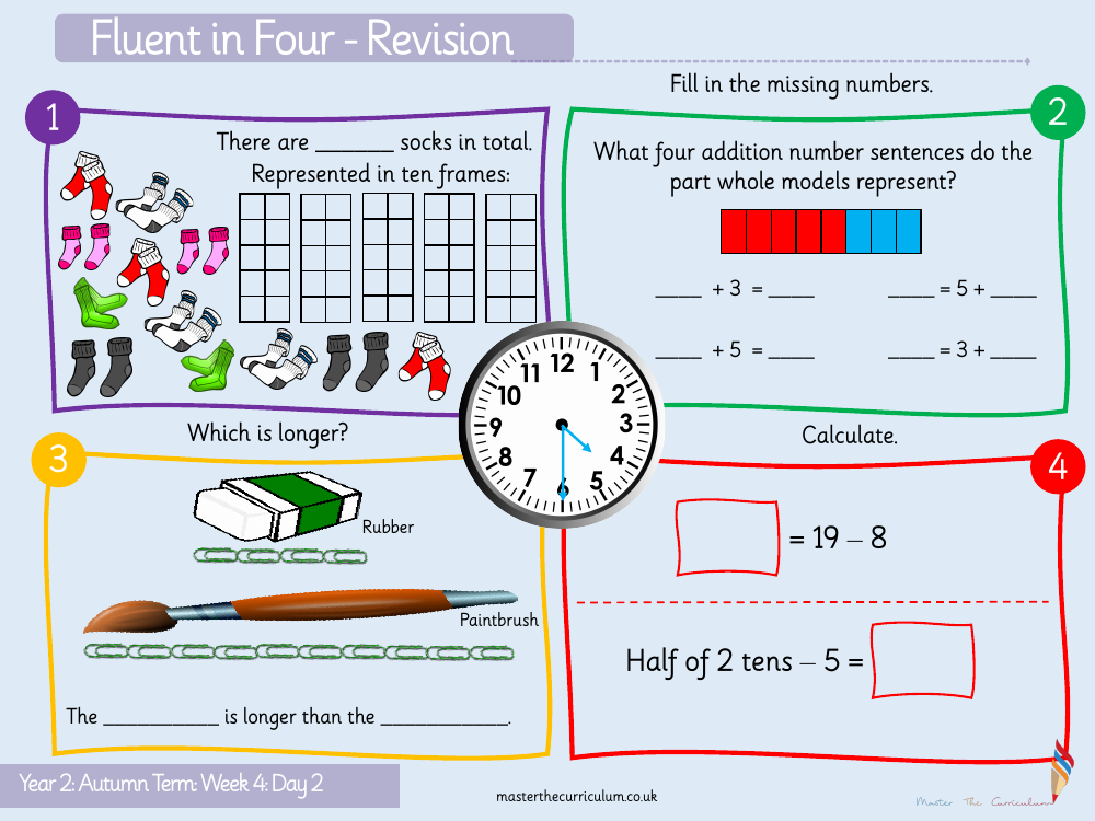 Place value - Counting in 5s - Starter