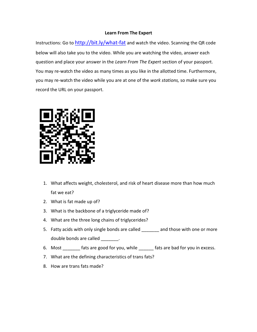 Carbohydrates and Lipids - Learn from the Expert