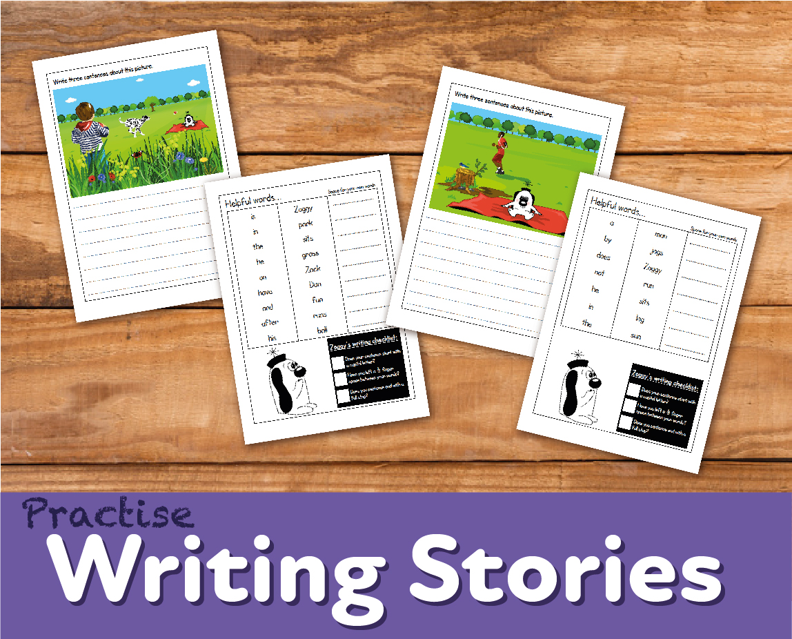 Story Writing Practice - ‘Zoggy At The Park’ (4-7 years) - Teacher Notes