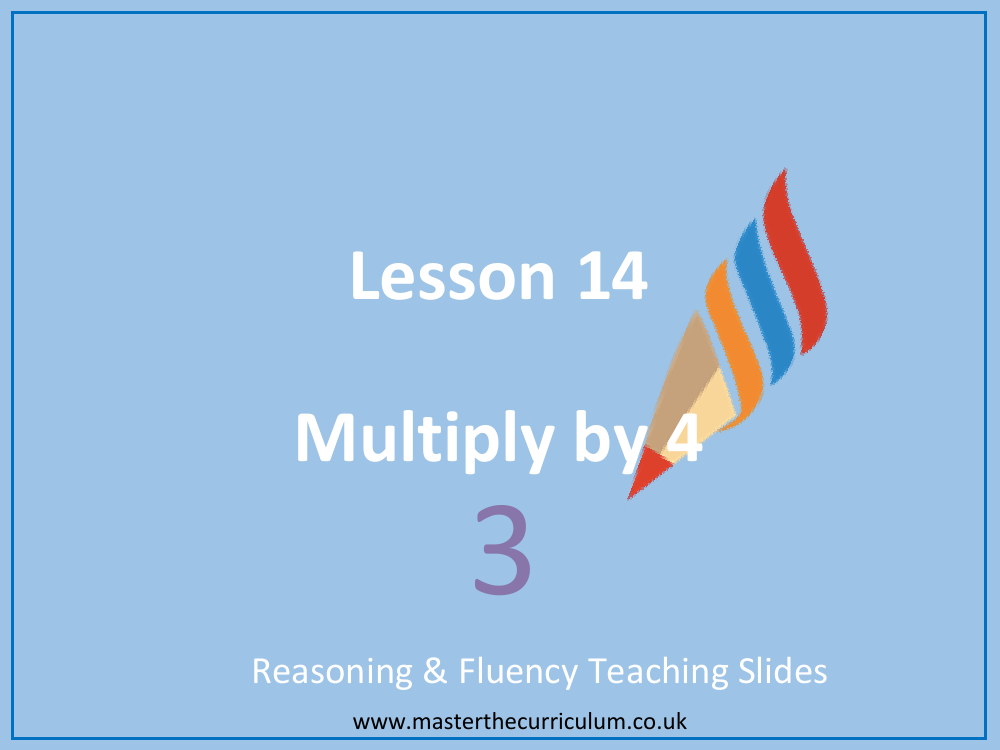 Multiplication and division - Multiply by 4 - Presentation