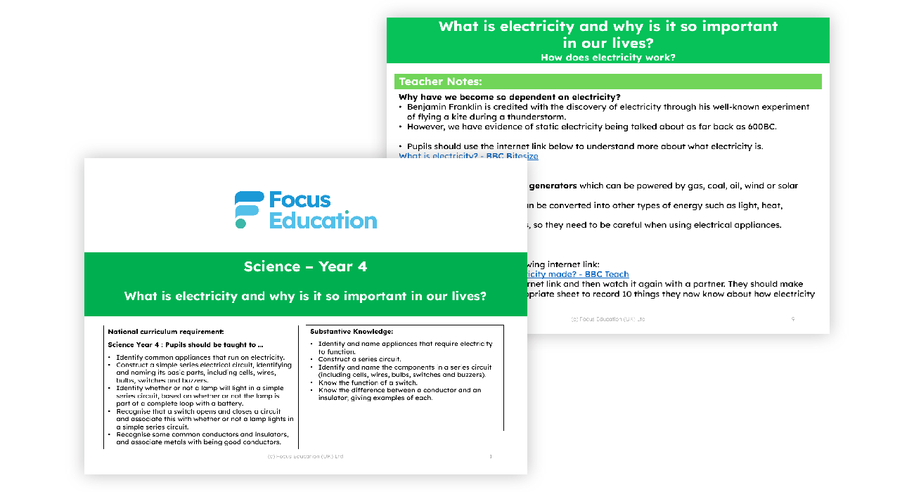 1. How does electricity work?