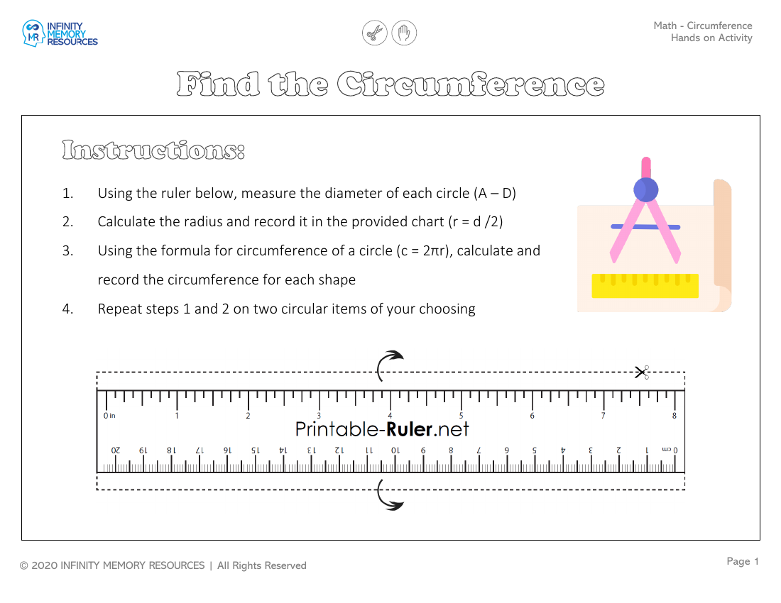 Circumference - Hands on Activity