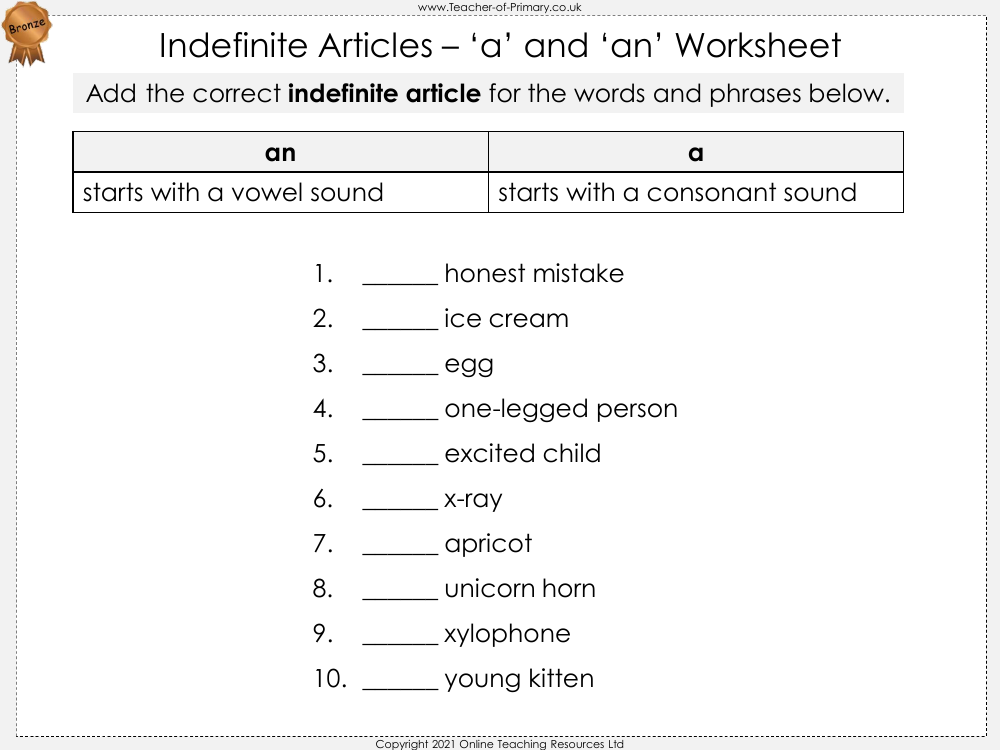 fronted adverbials homework year 3