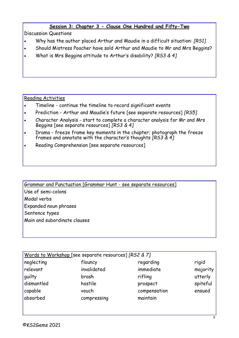 Brightstorm - Session 3 - Chapter 3 - Worksheet