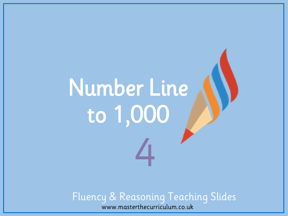 Place value - Number lines to 1000 - Presentation