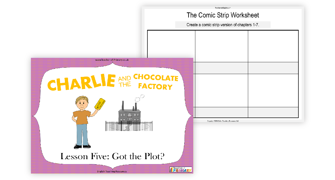 Charlie And The Chocolate Factory Free PowerPoint Teaching, 43% OFF