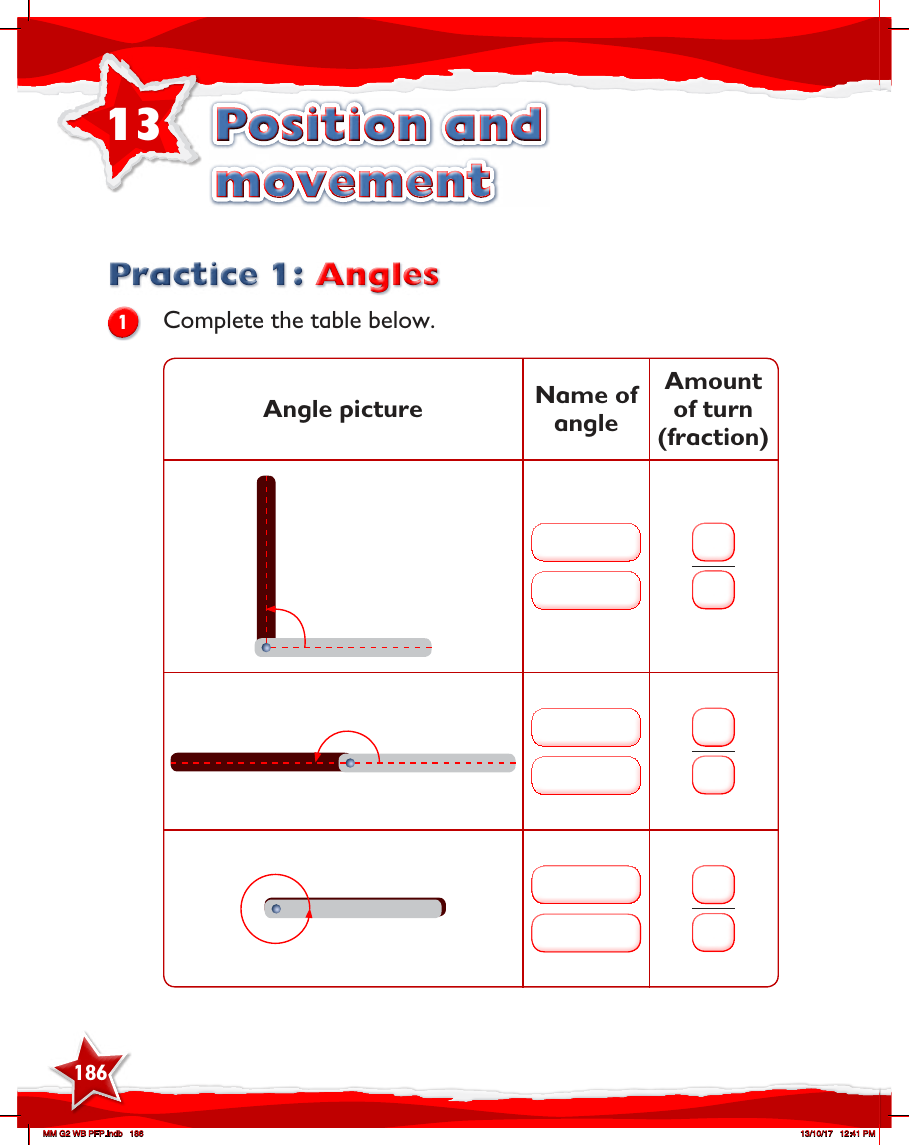 Max Maths, Year 2, Work Book, Angles
