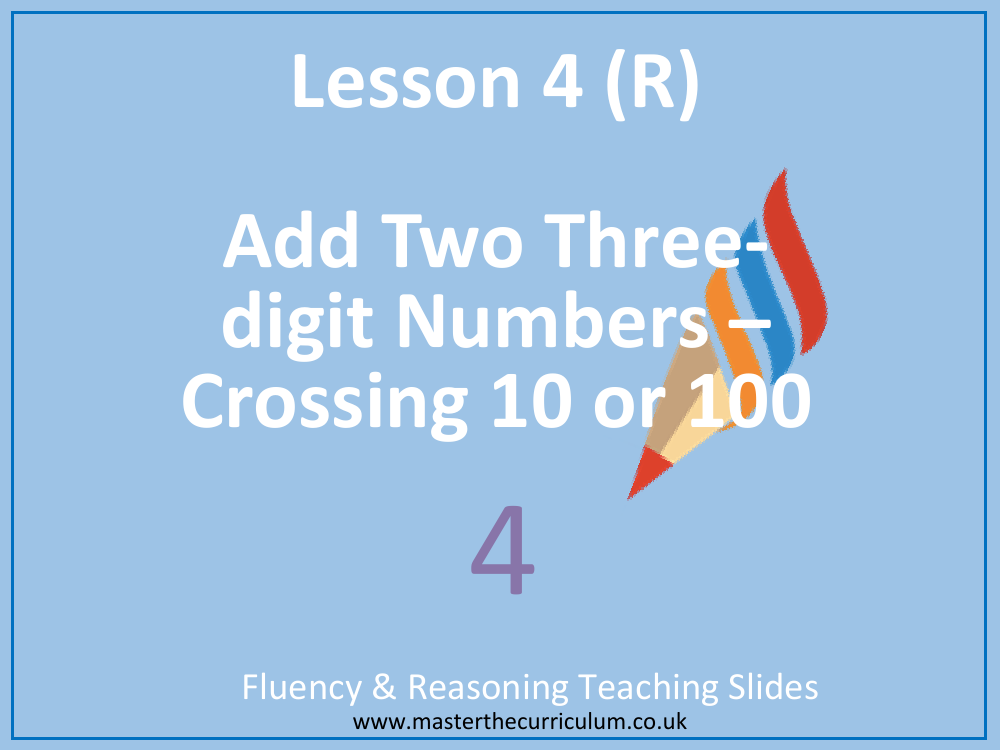 Addition and Subtraction - Adding 2 three digit numbers (exchange) - Presentation