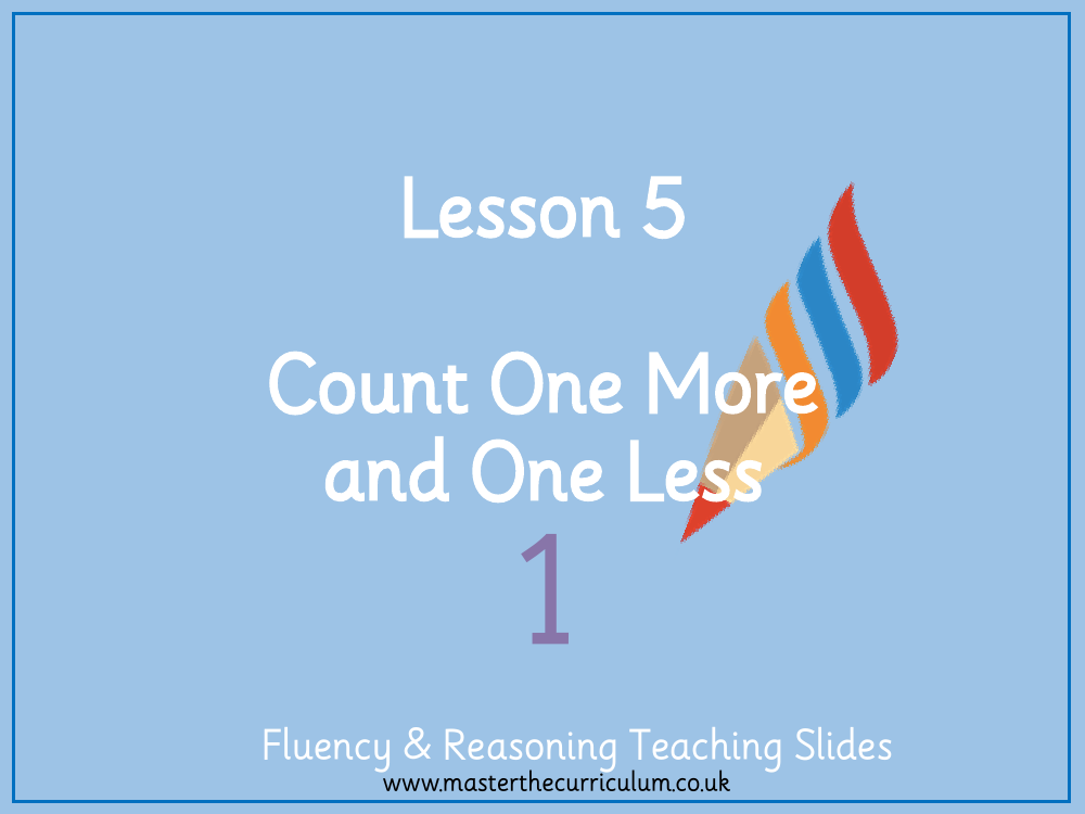 Place Value within 20 - Count one more and one less - Presentation