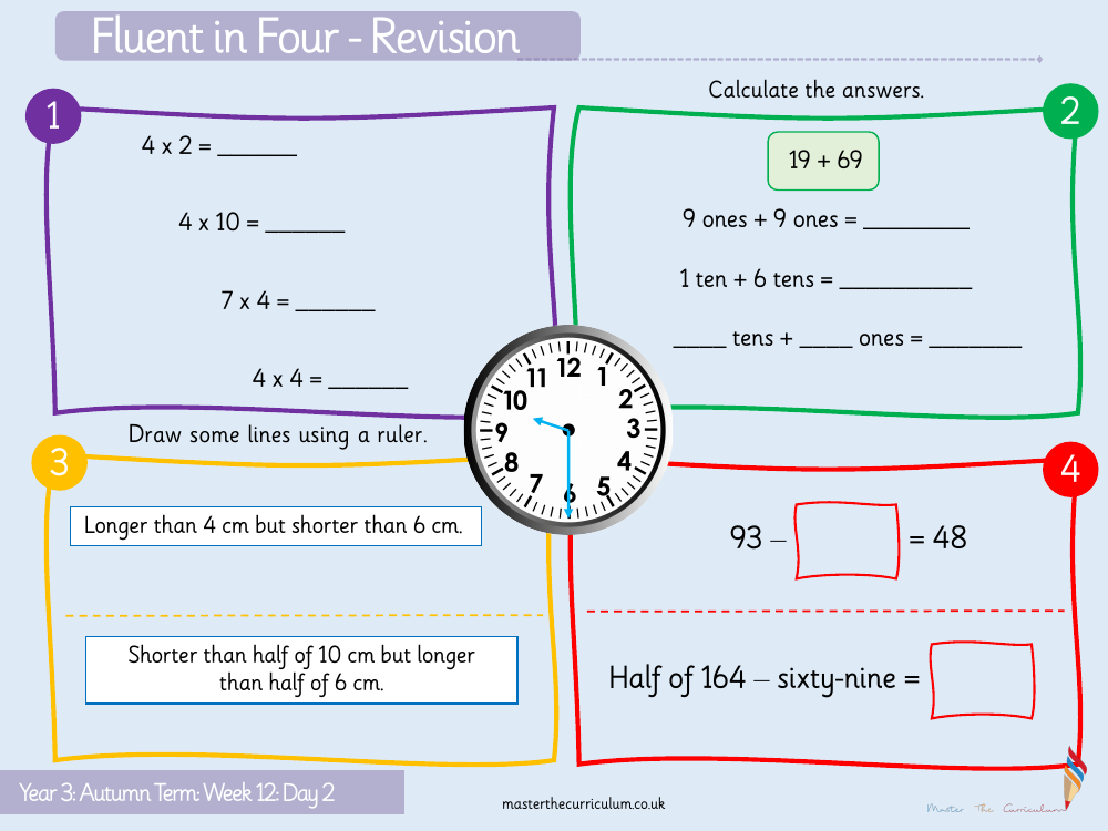 Multiplication and division - Multiply by 8 - Starter