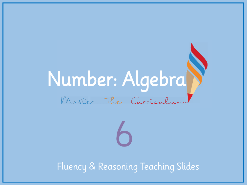 Algebra - Formulae - Presentation