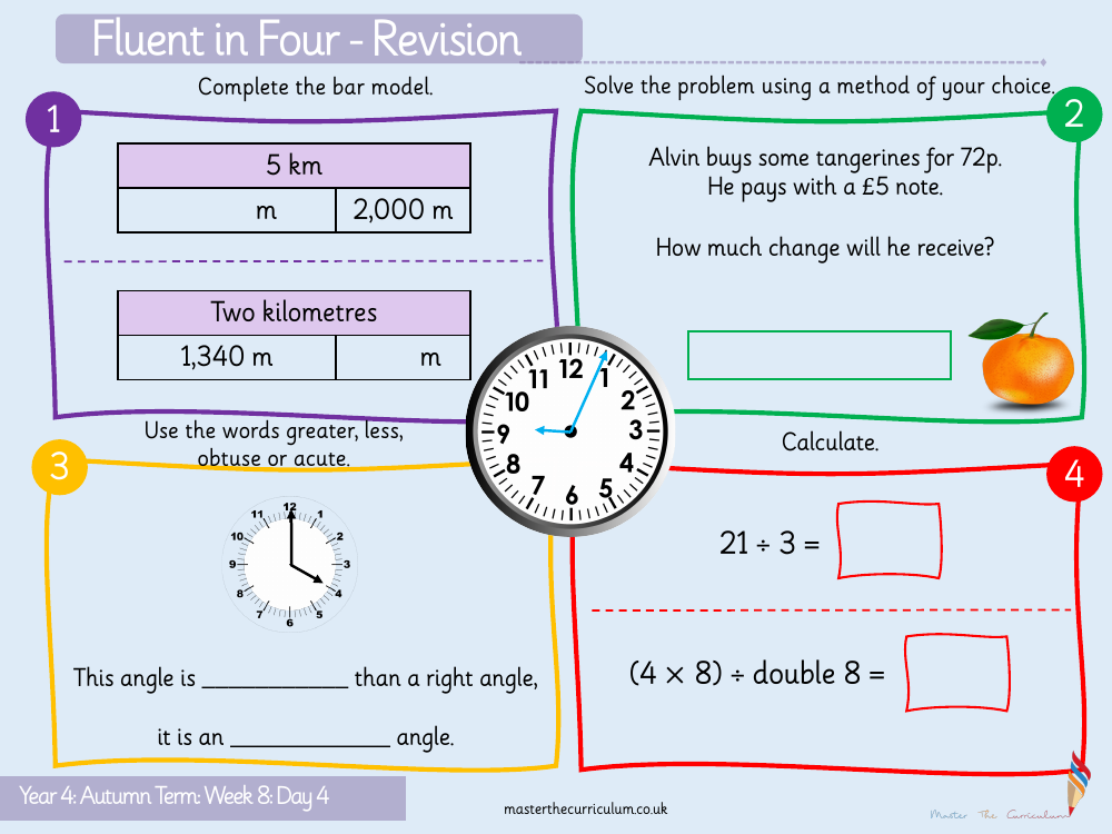 Measurement Length and Perimeter - Add lengths - Starter