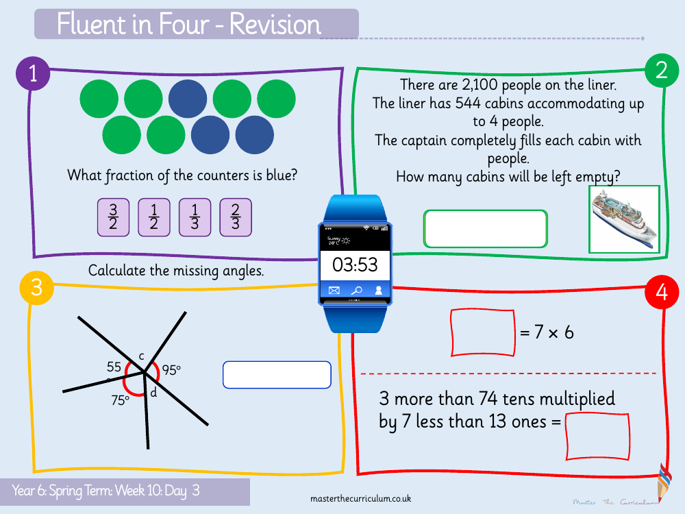 Ratio - Introducing the Ratio Symbol - Starter