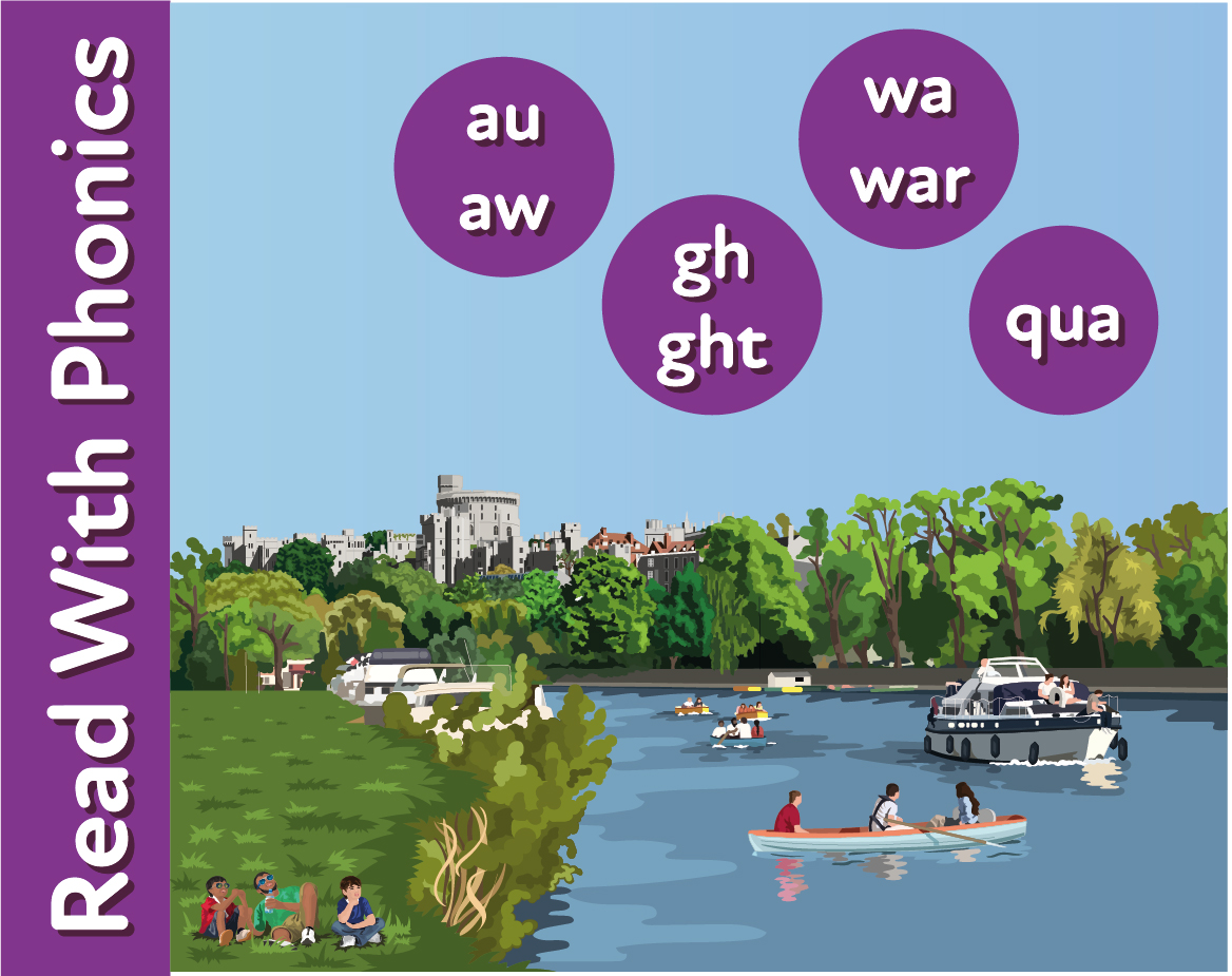 The River Trip: Reinforces The Phonic Sounds 'au' and 'aw' - Teacher Notes