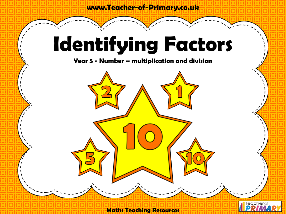 Identifying Factors - PowerPoint