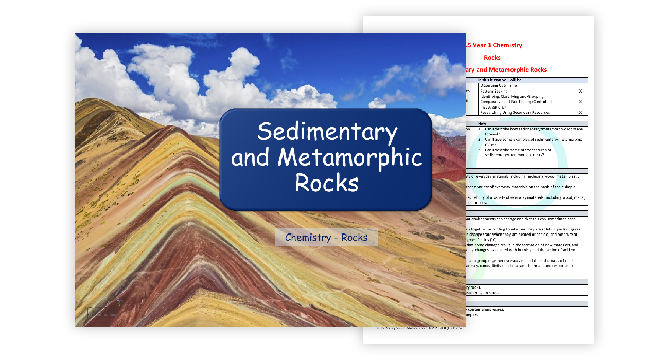 2. Sedimentary and Metamorphic Rocks